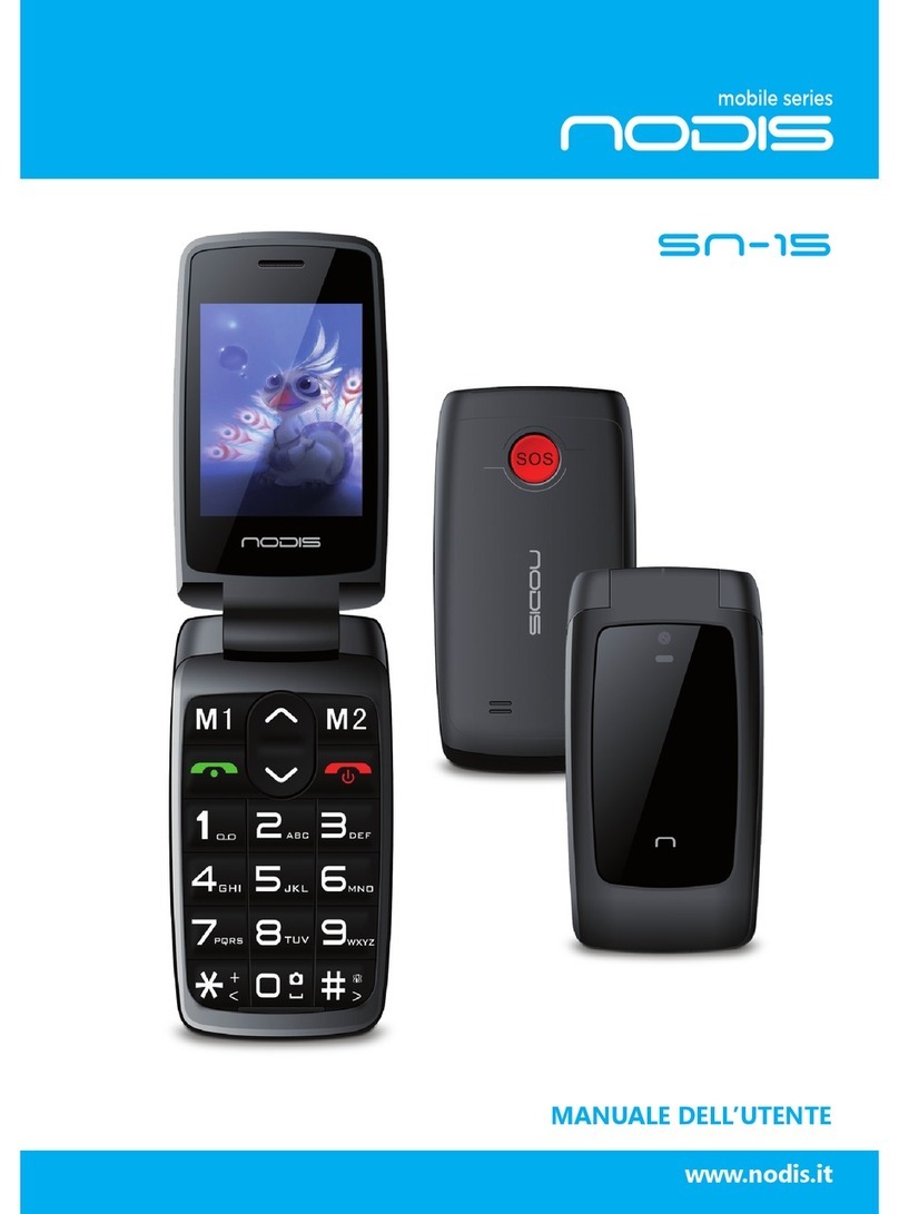 Nodis SN-15 User manual Nodis SN-15 User manual