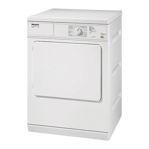 Miele t 8302 User manual Miele t 8302 User manual