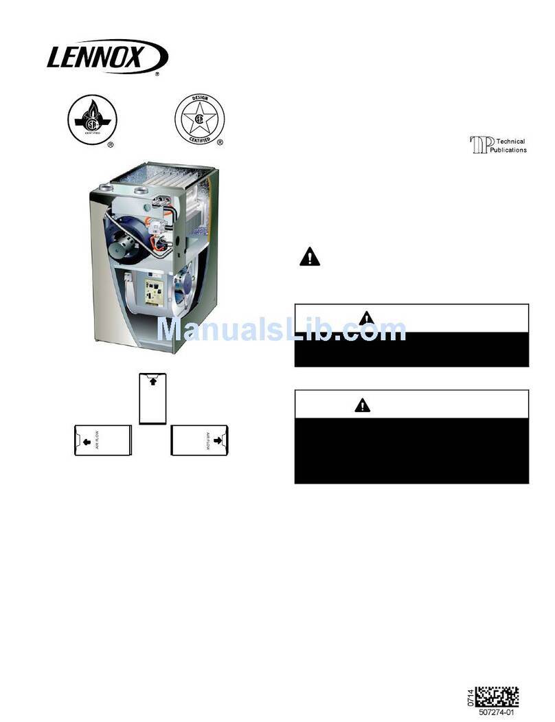 Lennox EL195UHE Elite Series User manual