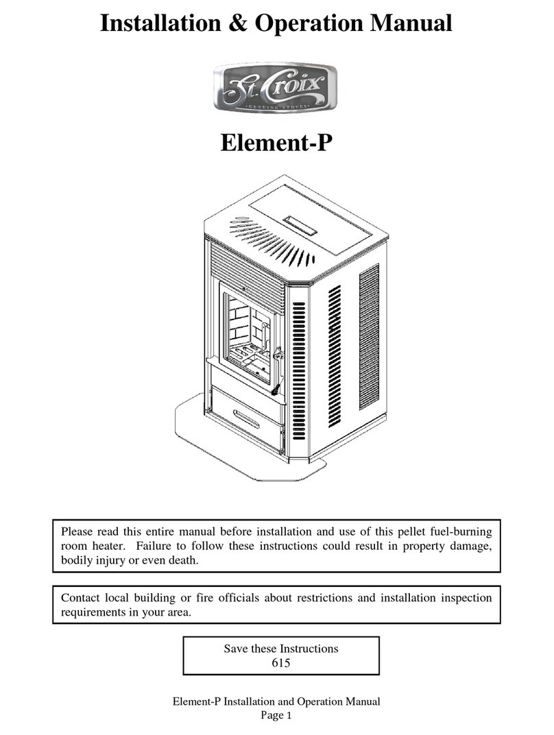 St. Croix Element-P Installation & operation manual