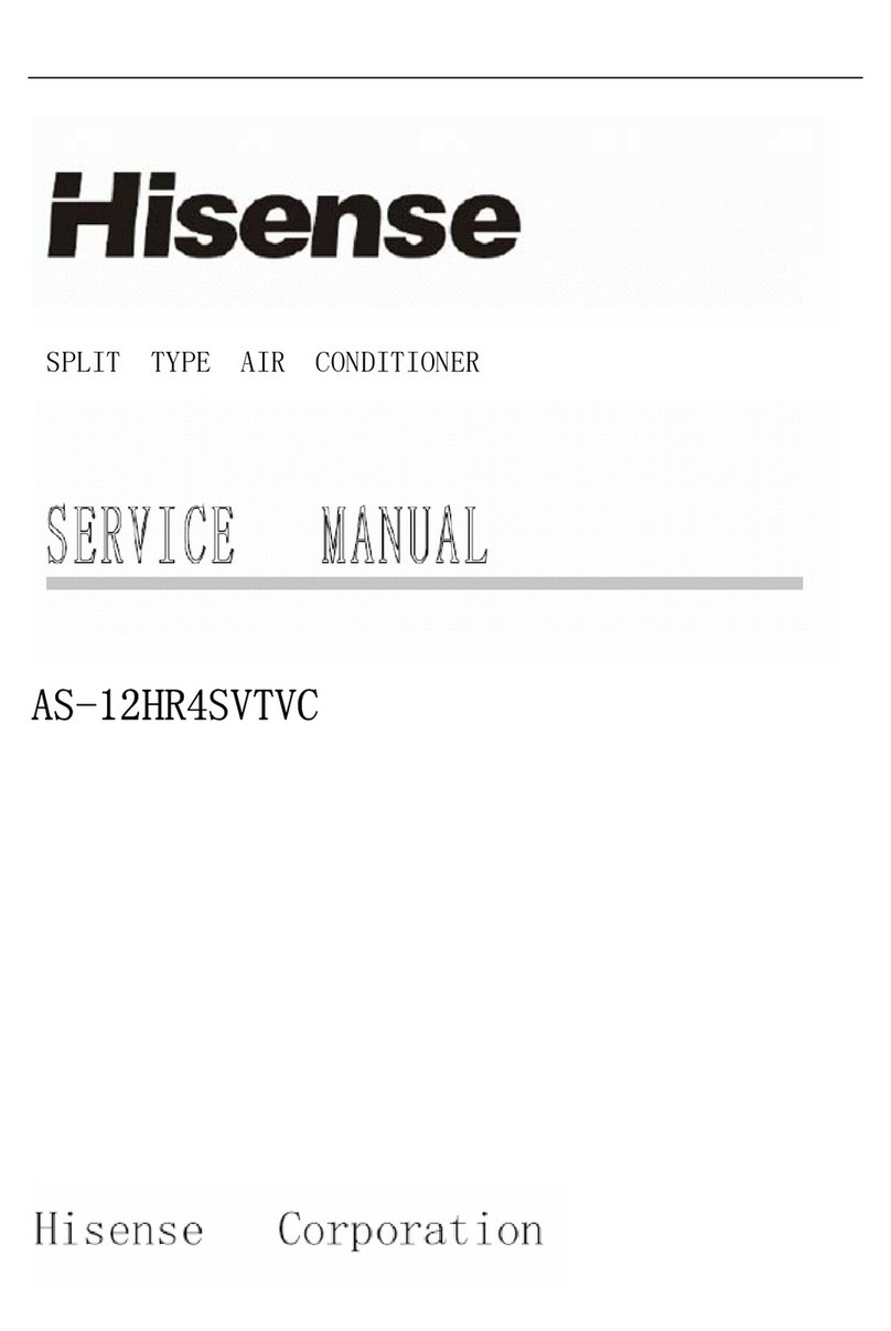 Hisense AS-12HR4SVTVC User manual