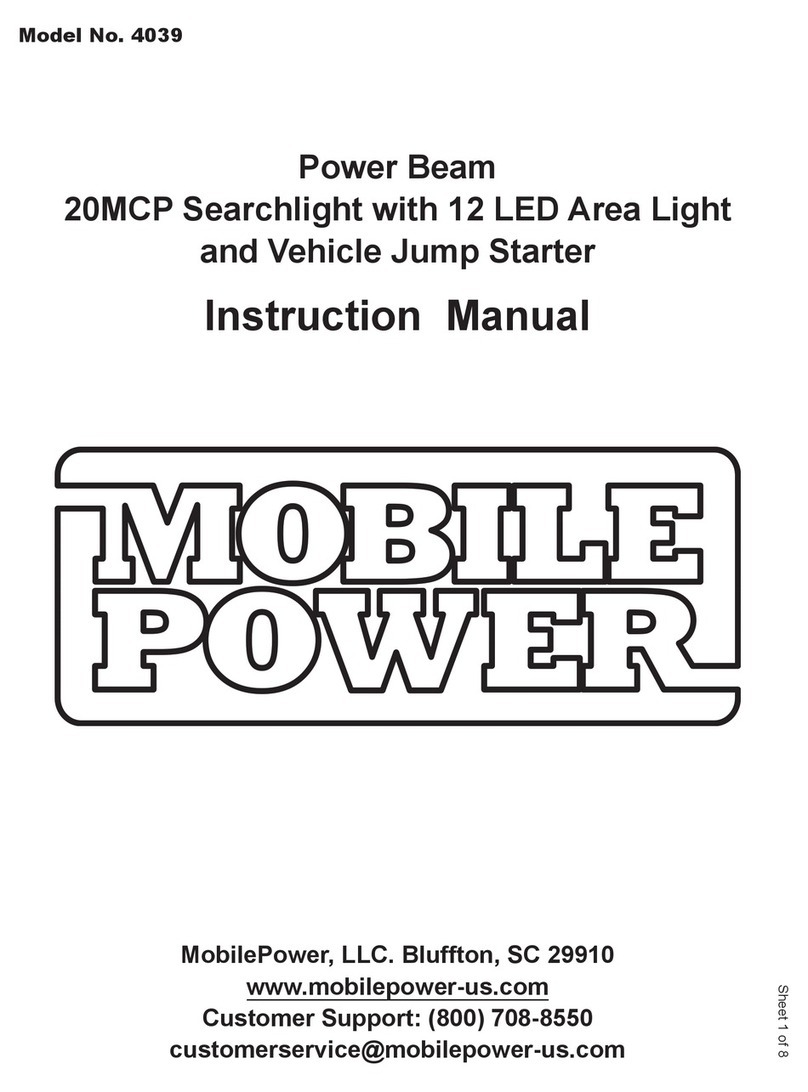 Mobile Power 4039 User manual