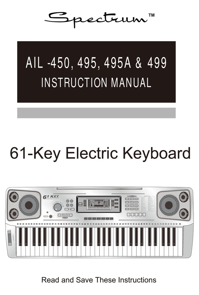 Spectrum AIL-450 instruction manual