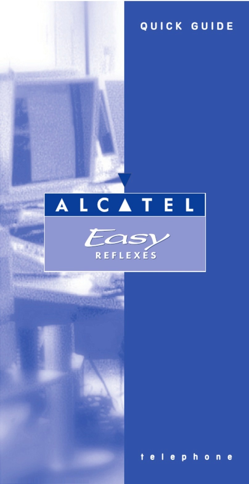 Alcatel Easy Reflexes User manual