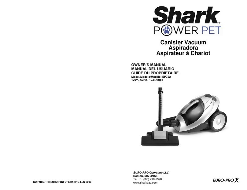 Shark EP722 User manual