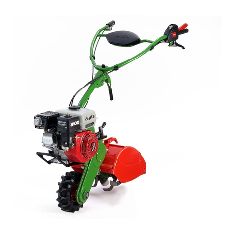 Agria 3100 operating instructions