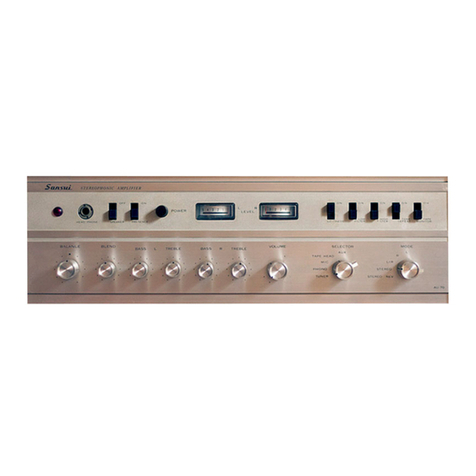 Sansui AU-70 Troubleshooting guide Sansui AU-70 Troubleshooting guide