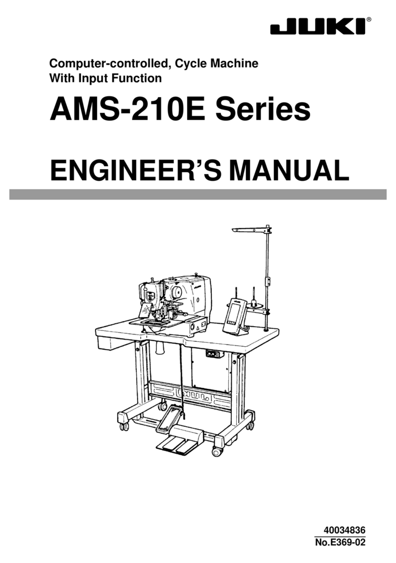 JUKI AMS-210E Series Quick start guide