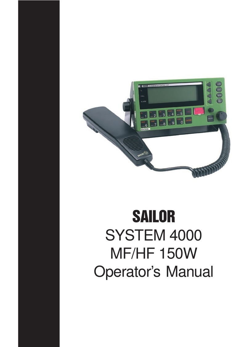 Sailor HC4500B User manual
