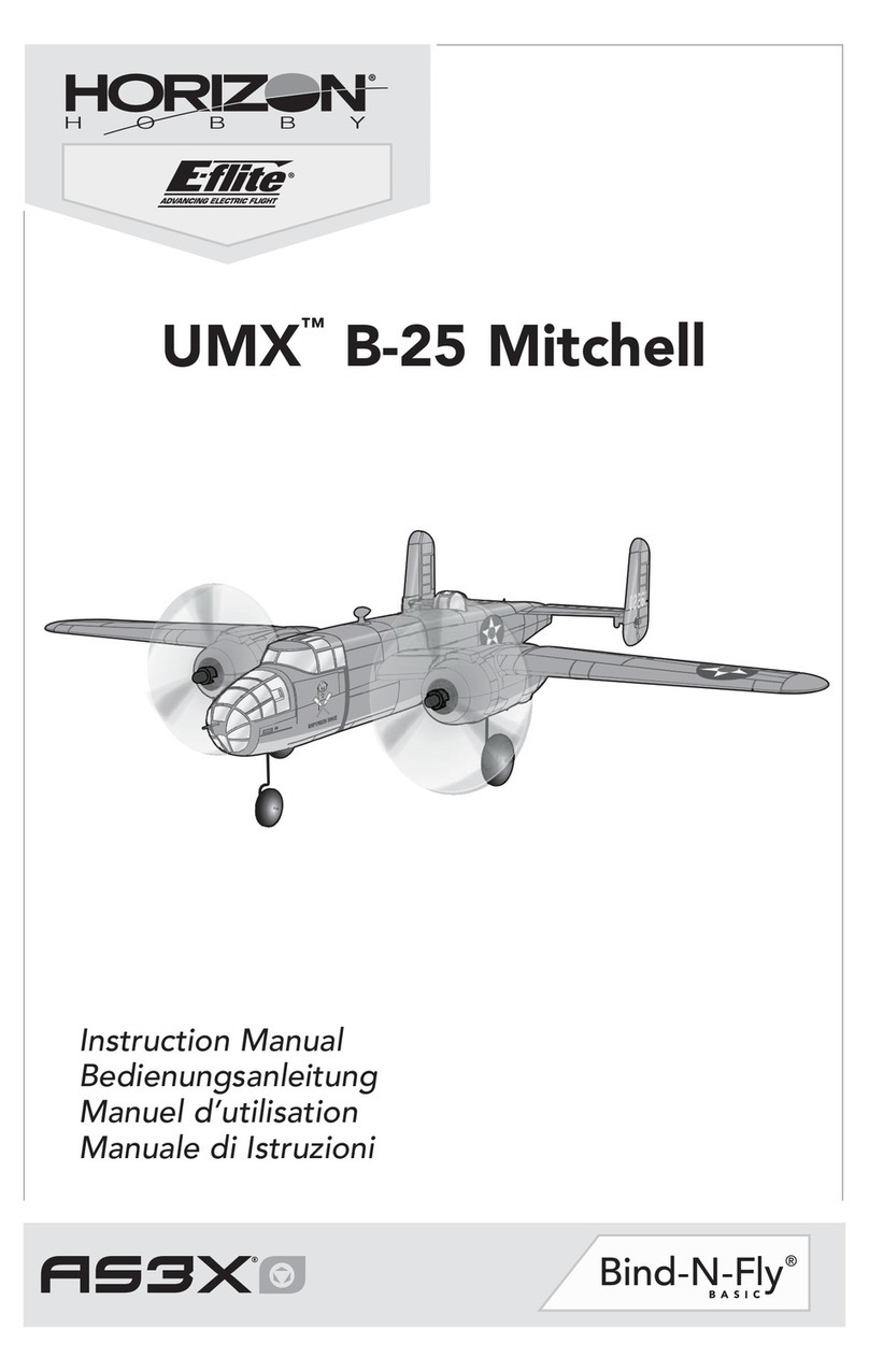Horizon Hobby UMX B-25 Mitchell User manual