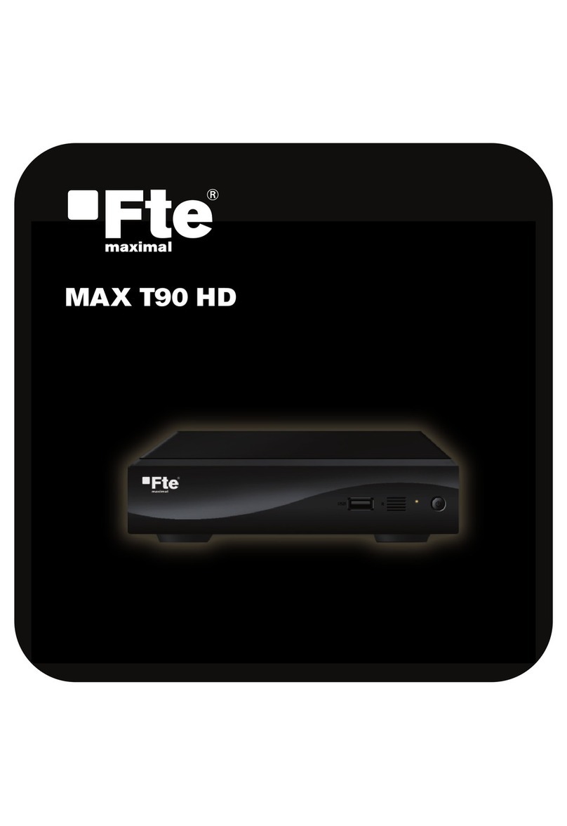 FTE Maximal MAX T90 HD manual