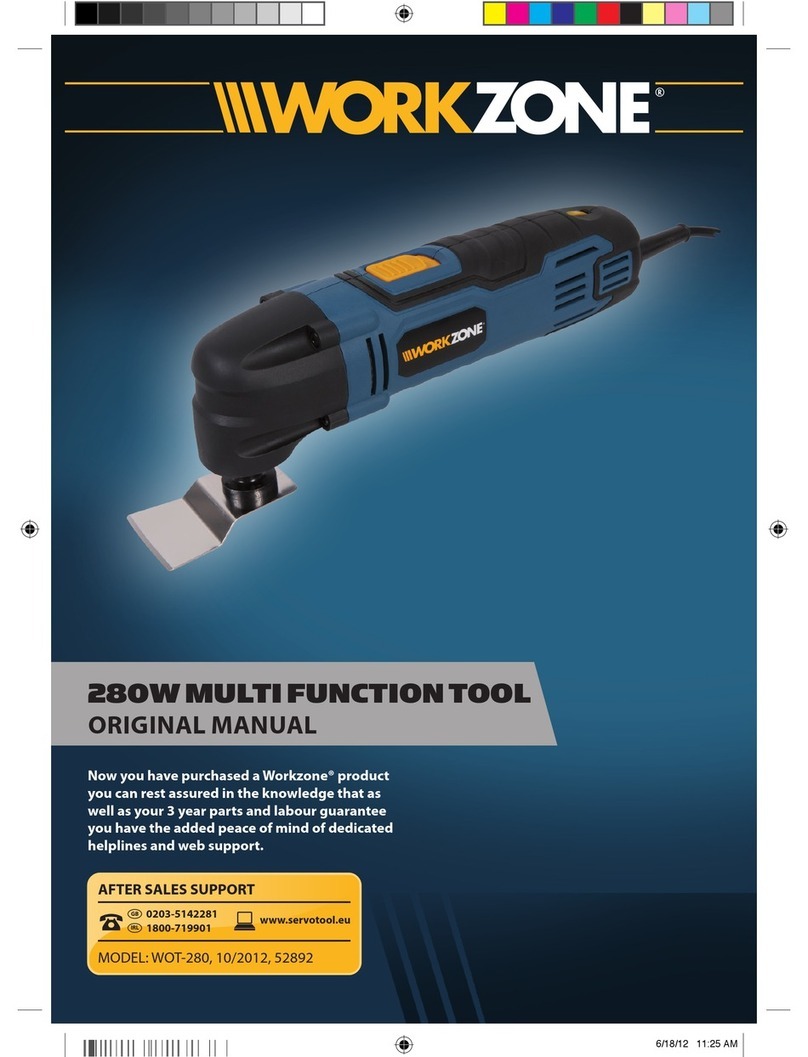 Workzone WOT-280 Operation instructions