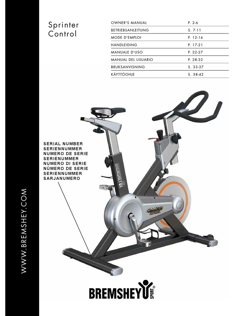 Bremshey sprinter control owner's manual