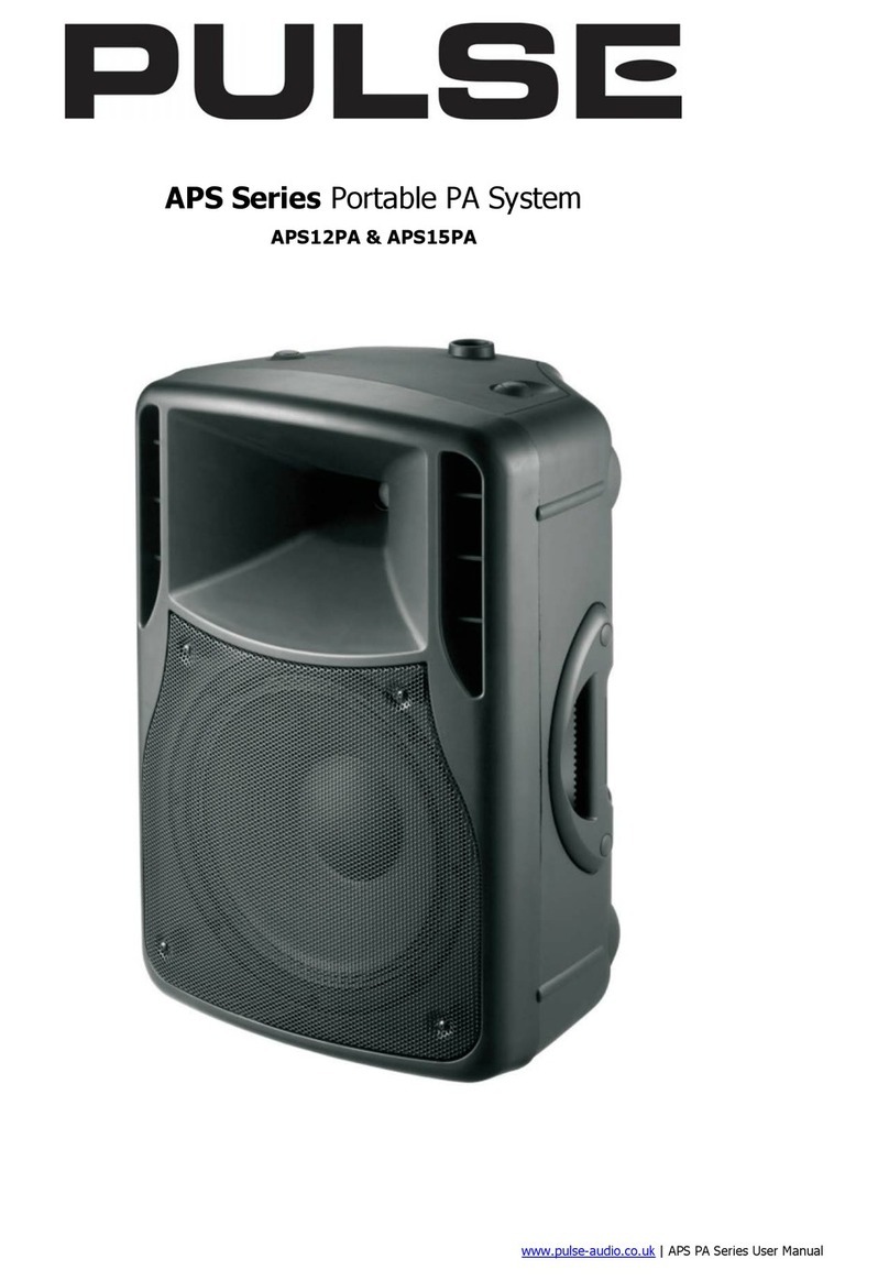 PULSE+ APS12PA User manual