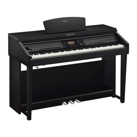 Yamaha cvp-701 clavinova User manual Yamaha cvp-701 clavinova User manual