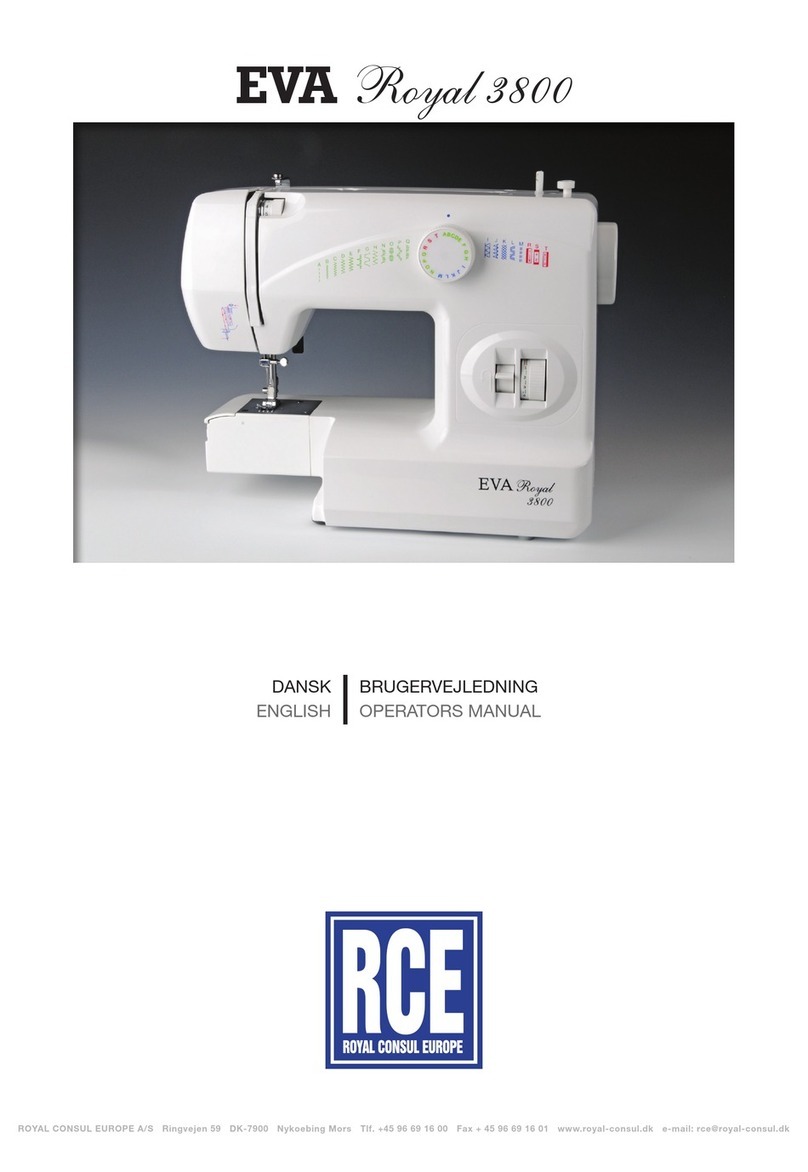 EVA Royal 3800 Operator's manual
