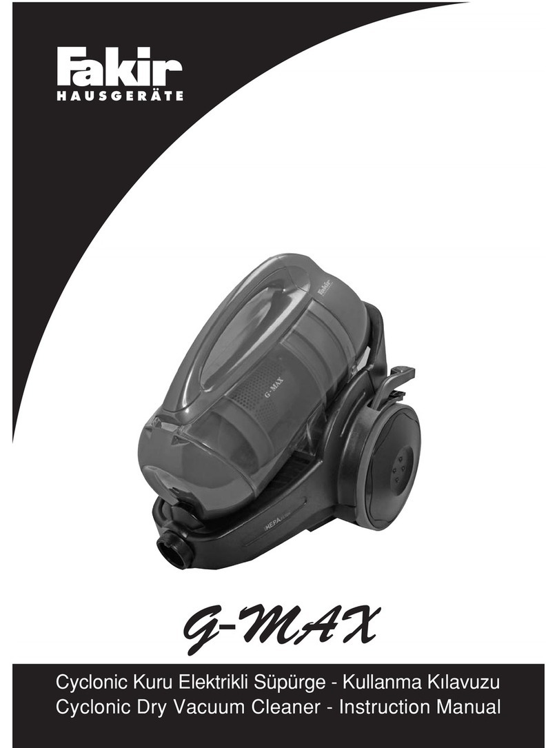 Fakir G-MAX User manual