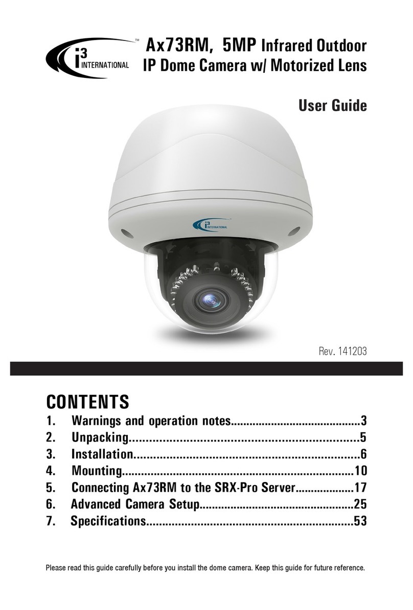 i3 International Ax73RM user guide