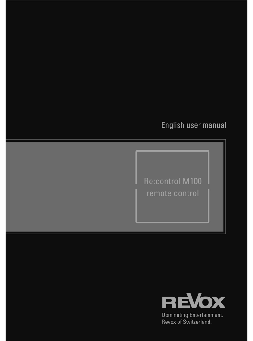 Revox Re:source M100 basis User manual