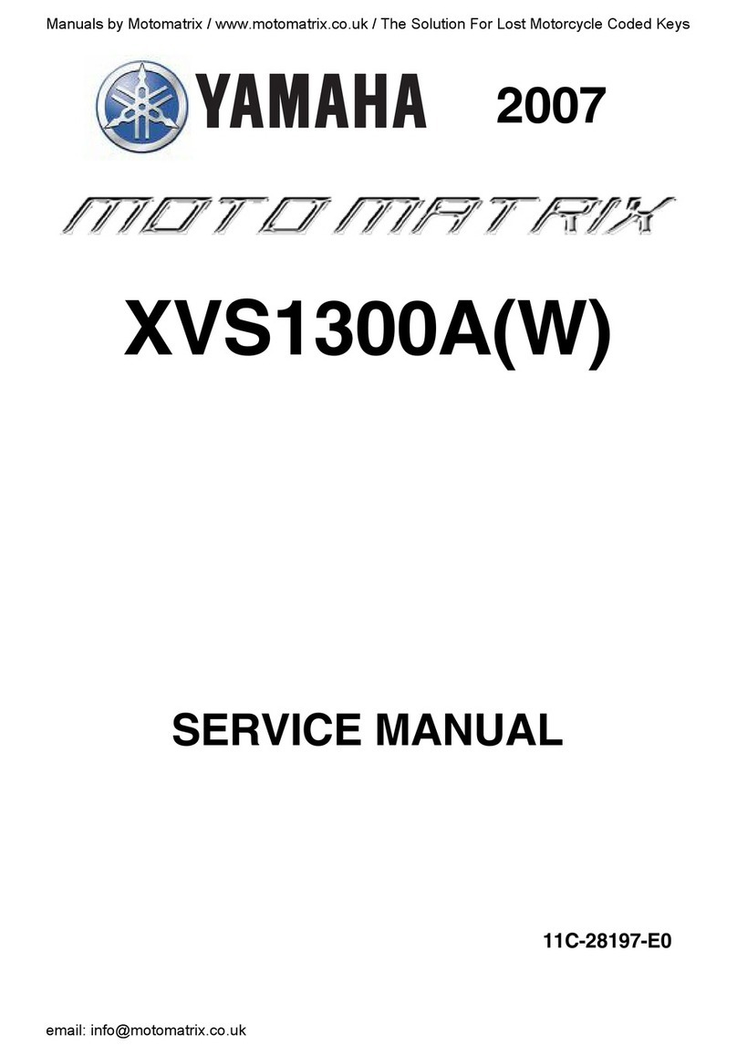 Yamaha XVS1300A 2007 User manual
