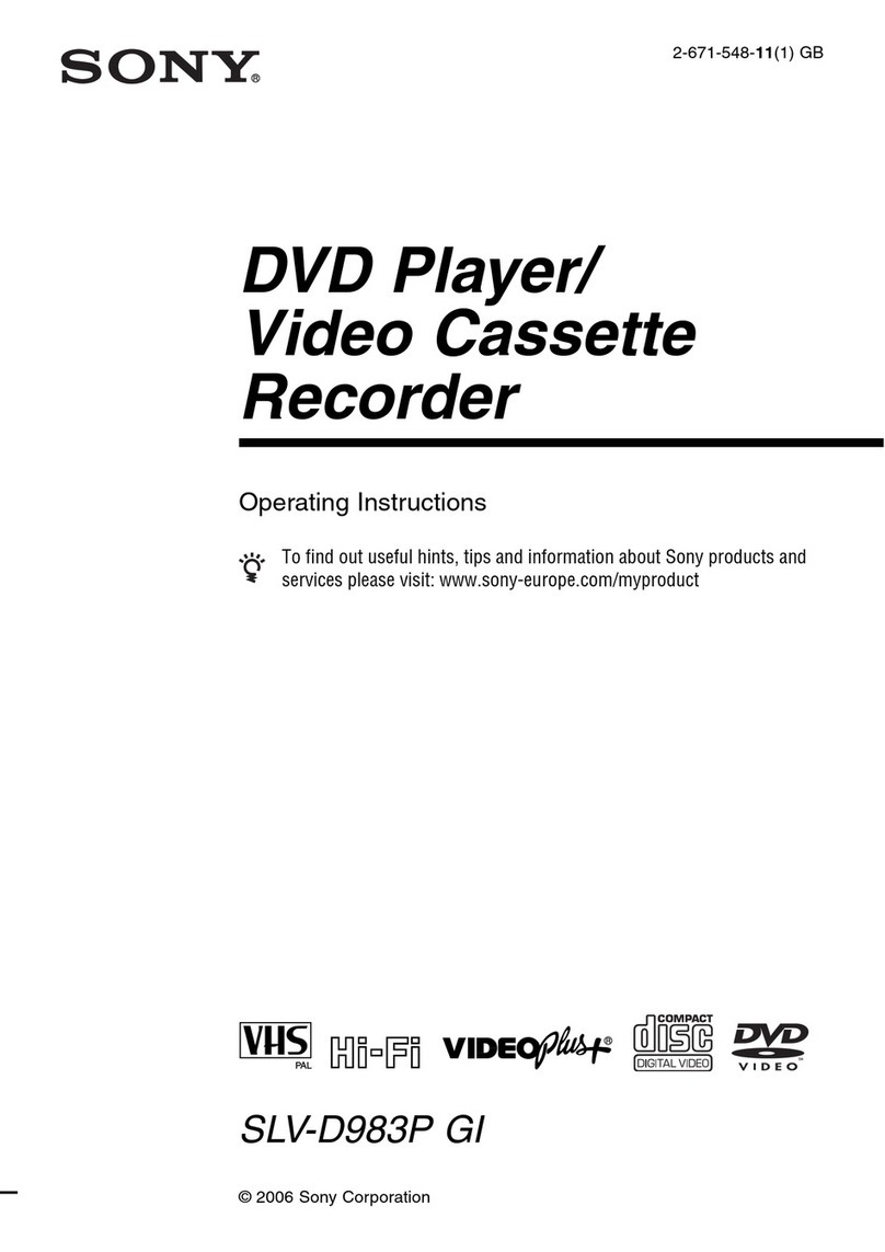 Sony SLV-D983P GI User manual