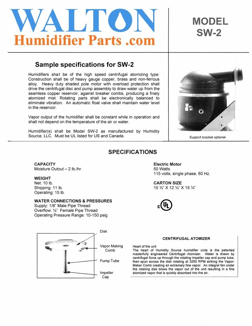 Walton SW-2 User manual