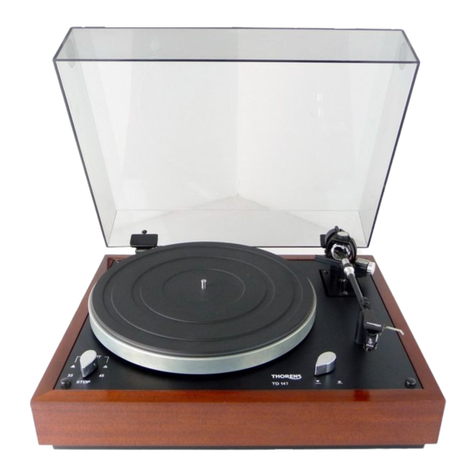 THORENS TD 147 User manual