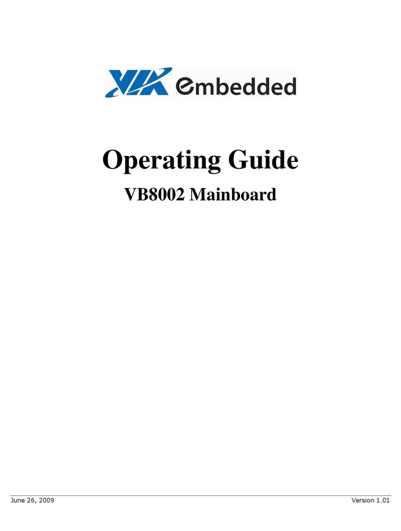 VIA Technologies VB8002 operating guide