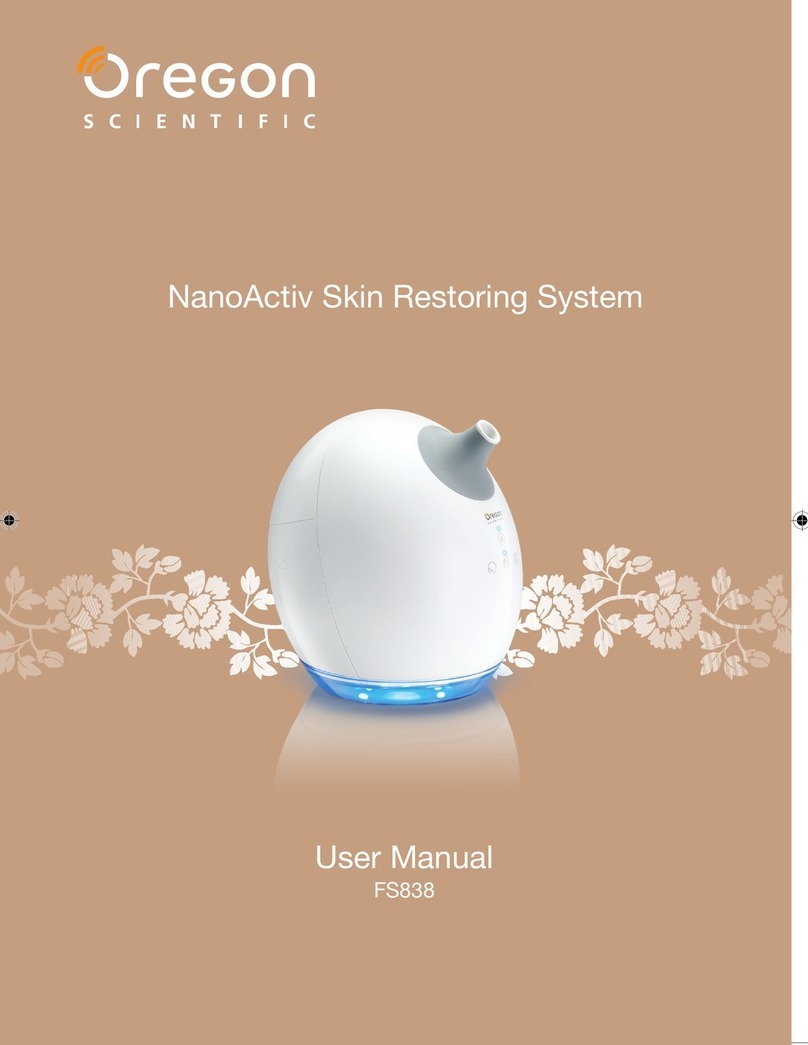 Oregon Scientific NanoActiv FS838 user manual