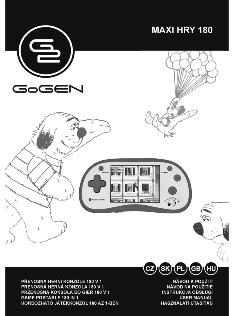 Gogen MAXI HRY 180 User manual