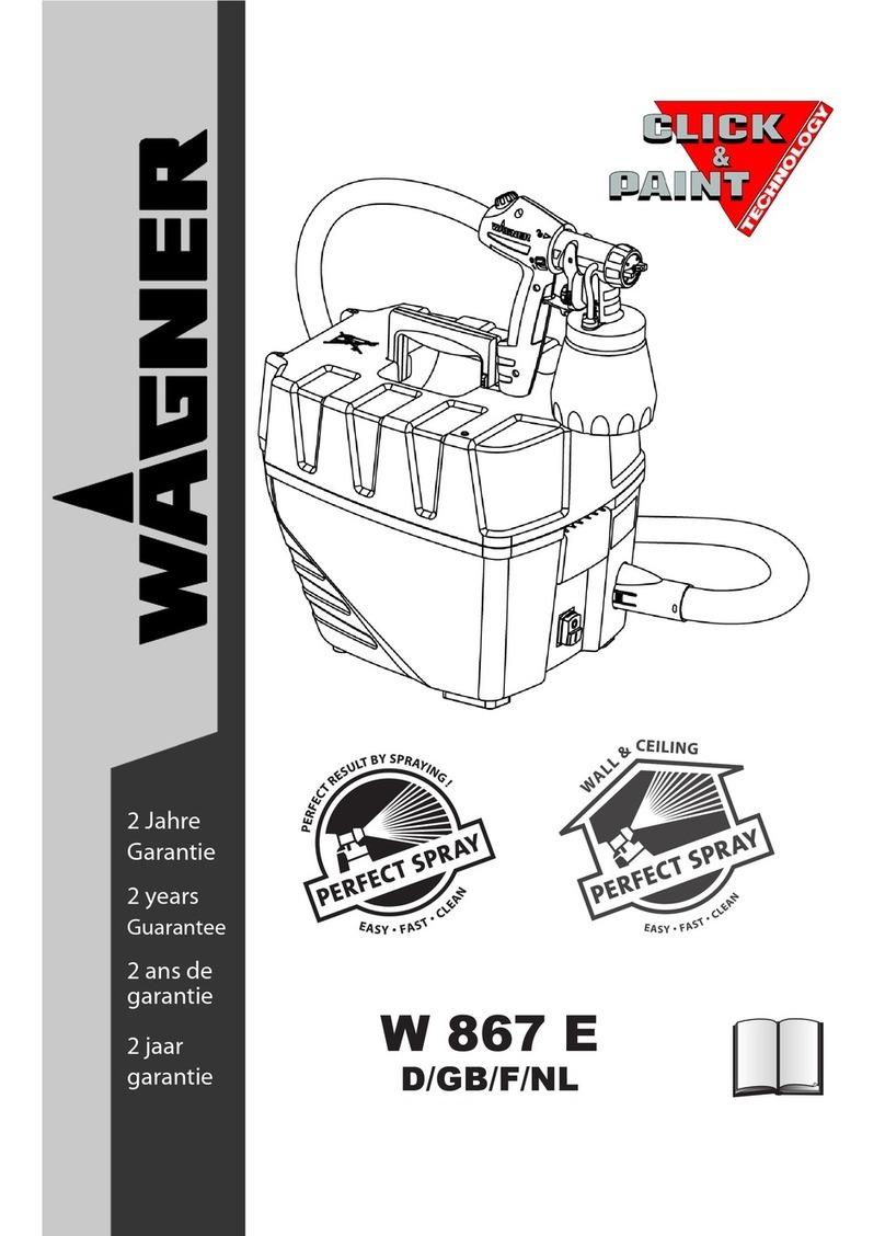 WAGNER W 867 E User manual WAGNER W 867 E User manual