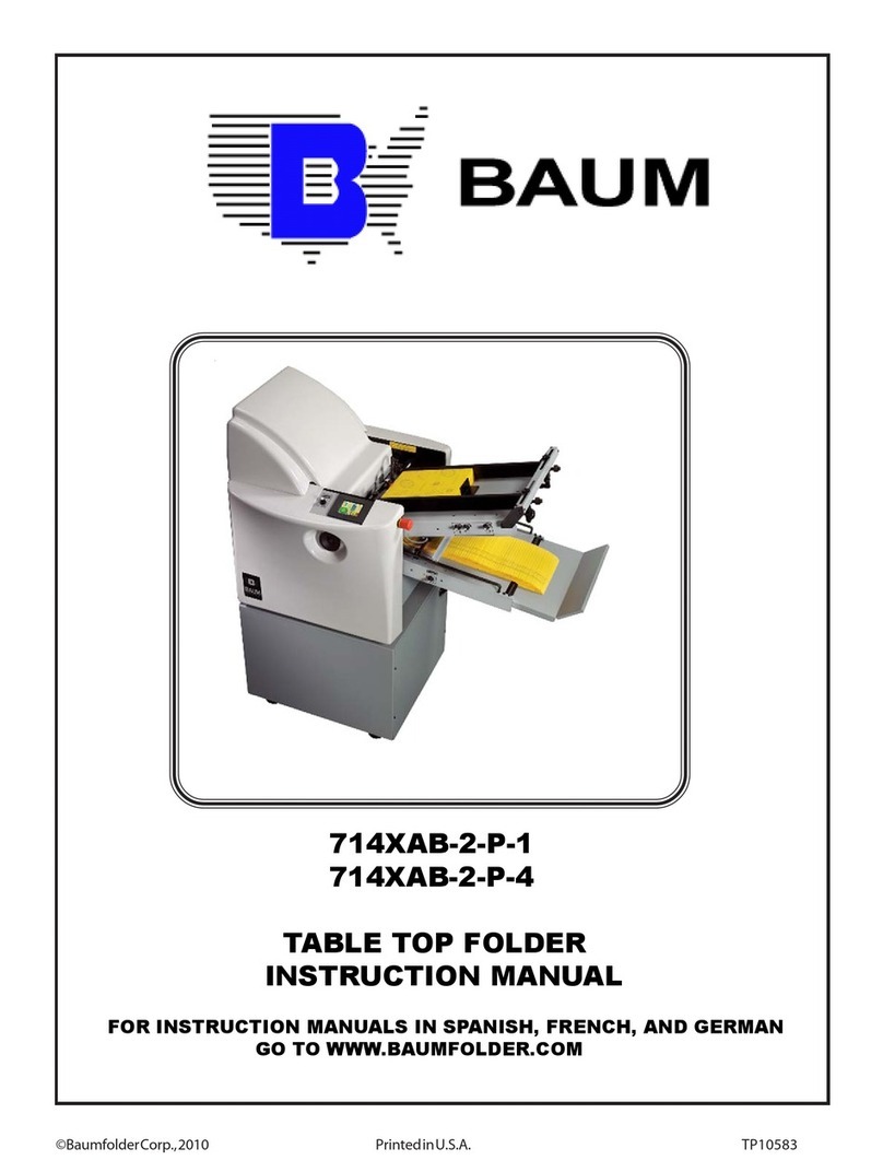 Baum 714XA A-2-P-1 instruction manual