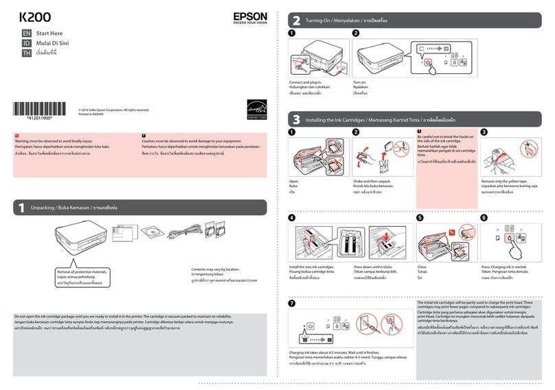 Epson K200 Instruction Manual