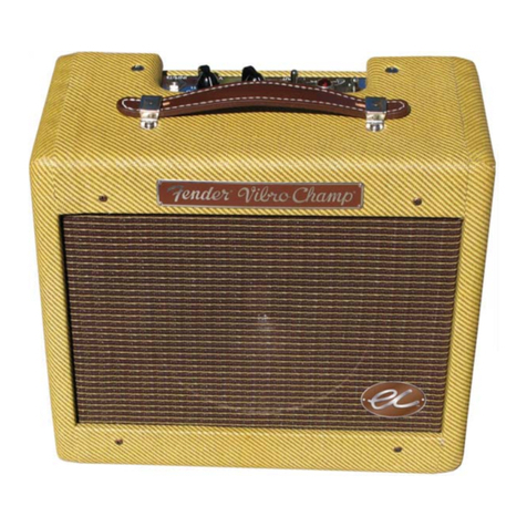 Fender EC Vibro Champ User manual