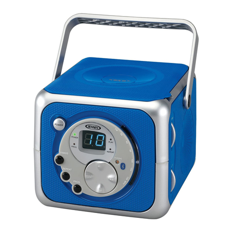 Jensen CD-555 User manual