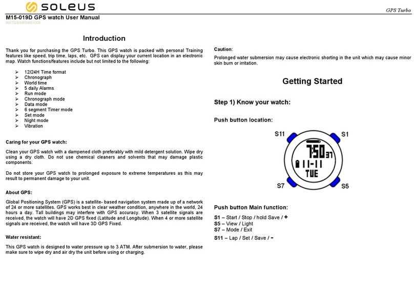 Soleus Air M15-019D User manual
