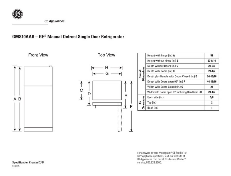 GEAppliances GMS10AAR User instructions