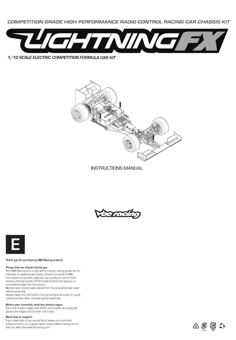 VBC Racing Lightning FX instruction manual