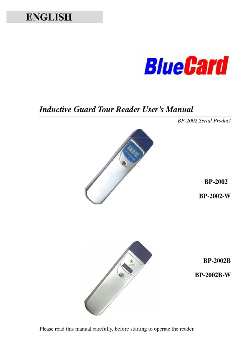 BlueCard BP-2002 user manual