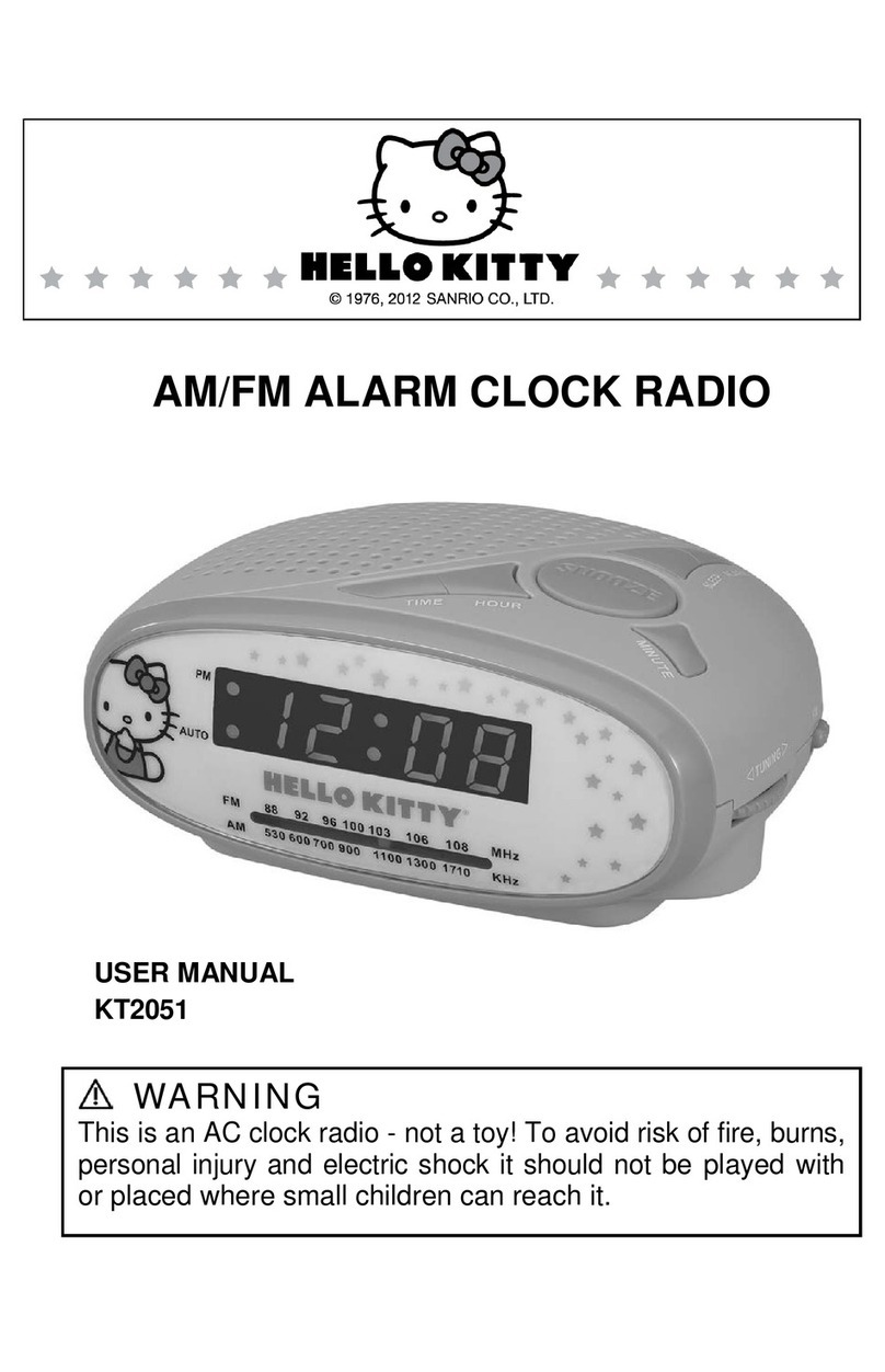 Hello Kitty KT2051 User manual
