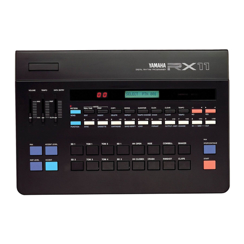Yamaha RX-11 owner's manual
