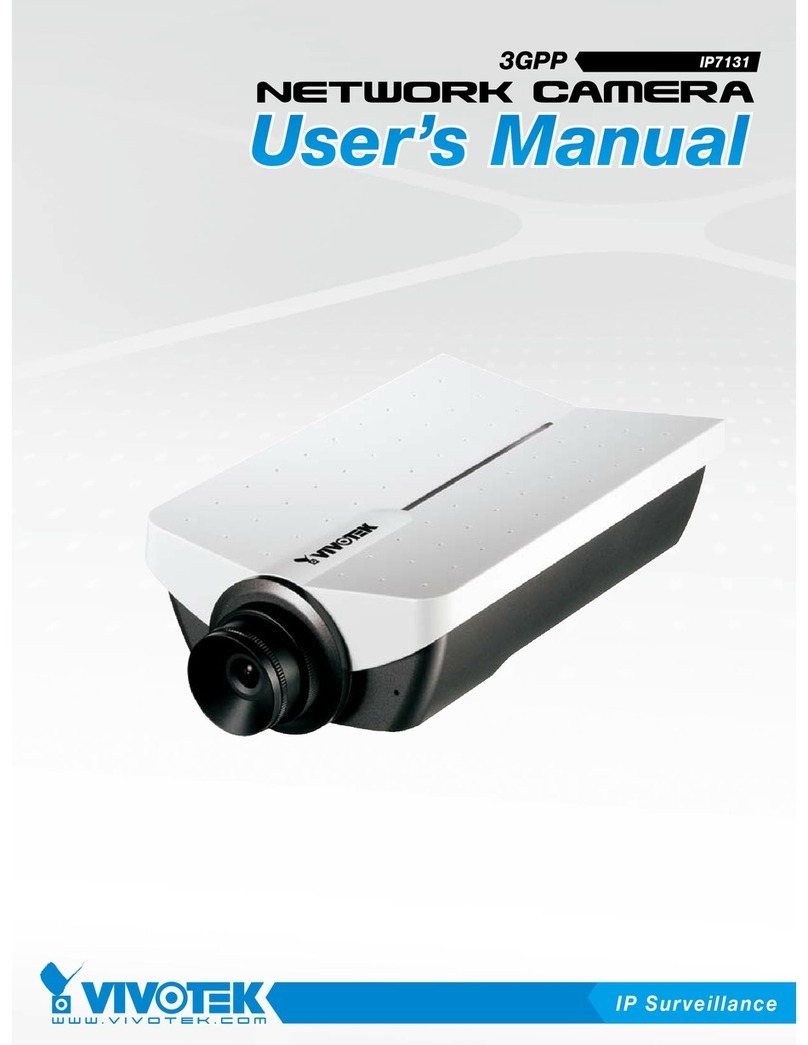 Vivotek 3GPP IP7131 User manual