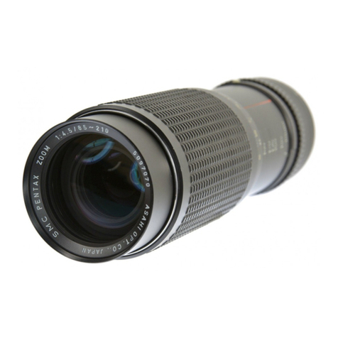 Pentax SMC Zoom 85-210mm f/4.5 User manual