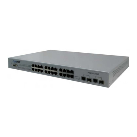Comnet CNGE2FE24MS User manual