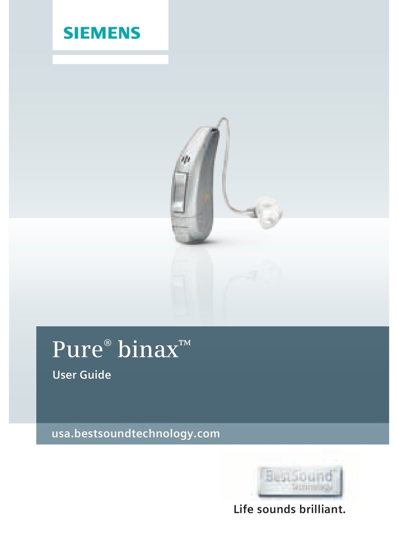 Siemens Pure Binax User manual