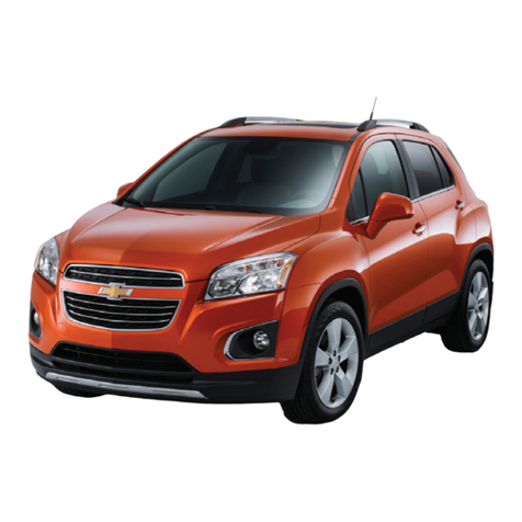 Chevrolet 2015 TRAX reference guide