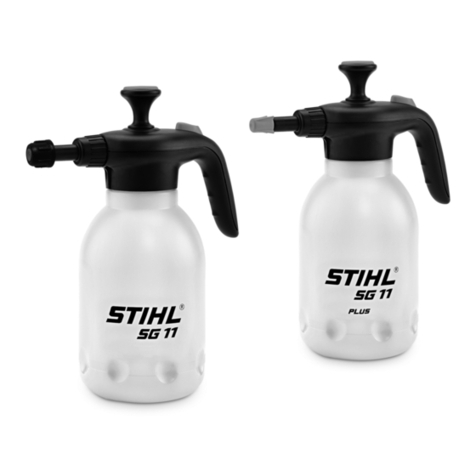 Stihl SG 11 plus instruction manual