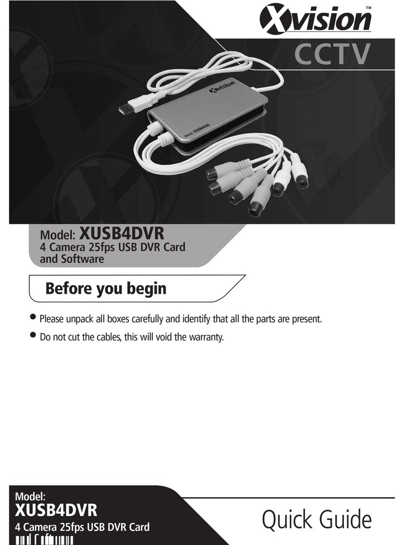 X-Vision XUSB4DVR User manual