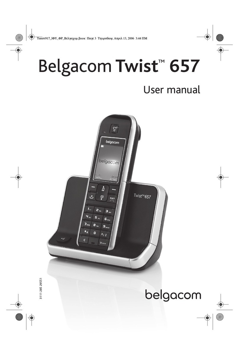 BELGACOM Twist 657 User manual