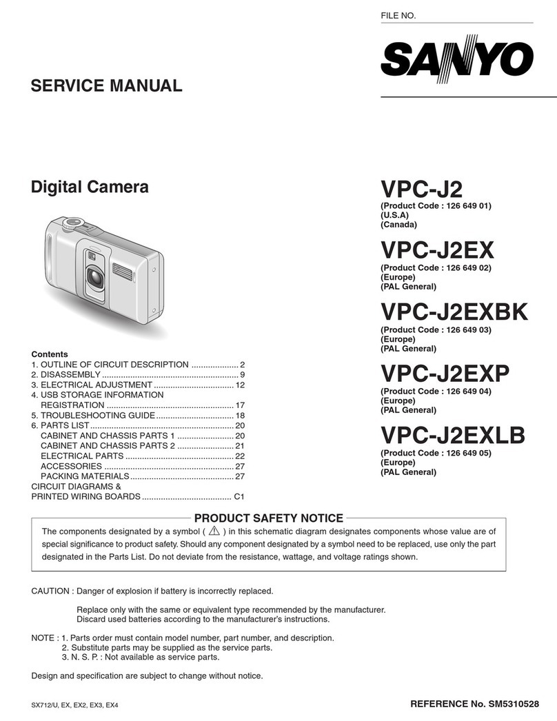 Sanyo VPC-J2 User manual
